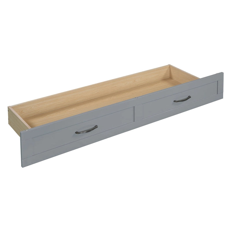 Lit escamotable pliant Queen Size avec tiroirs de rangement