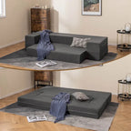 Canapé-lit pliant 8 pouces en mousse haute densité avec housse lavable