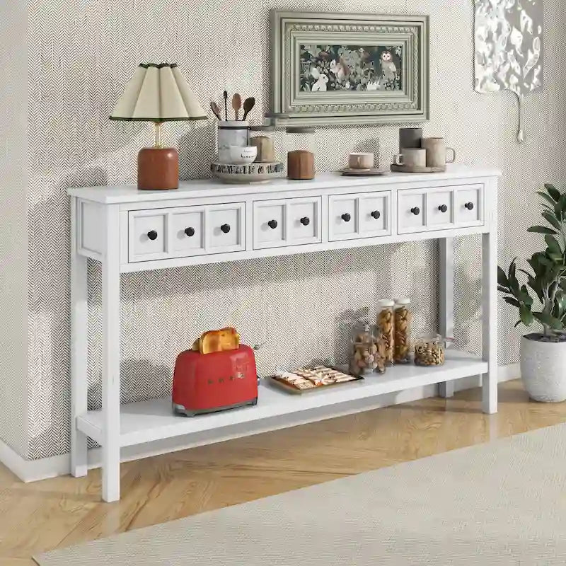 Console d'entrée 4 tiroirs