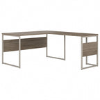 Bureau d'angle 60W x 30D avec pieds en métal