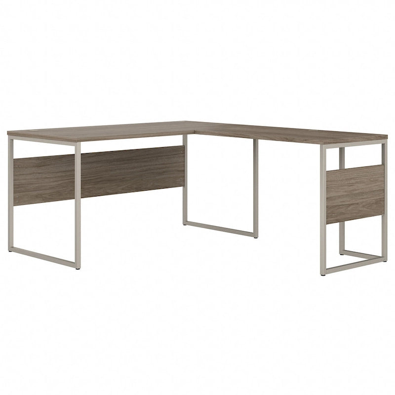 Bureau d'angle 60W x 30D avec pieds en métal