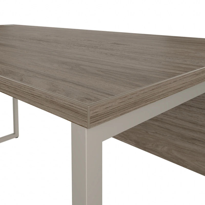 Bureau d'angle 60W x 30D avec pieds en métal