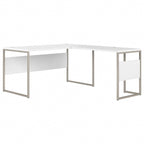 Bureau d'angle 60W x 30D avec pieds en métal