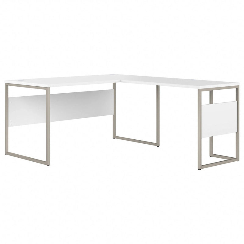 Bureau d'angle 60W x 30D avec pieds en métal