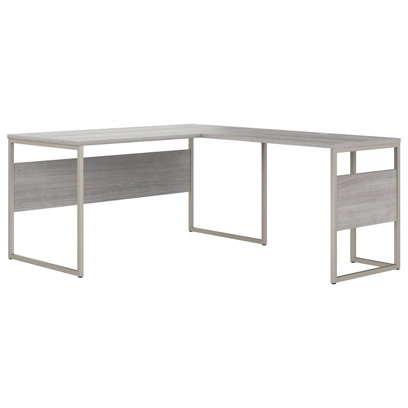 Bureau d'angle 60W x 30D avec pieds en métal