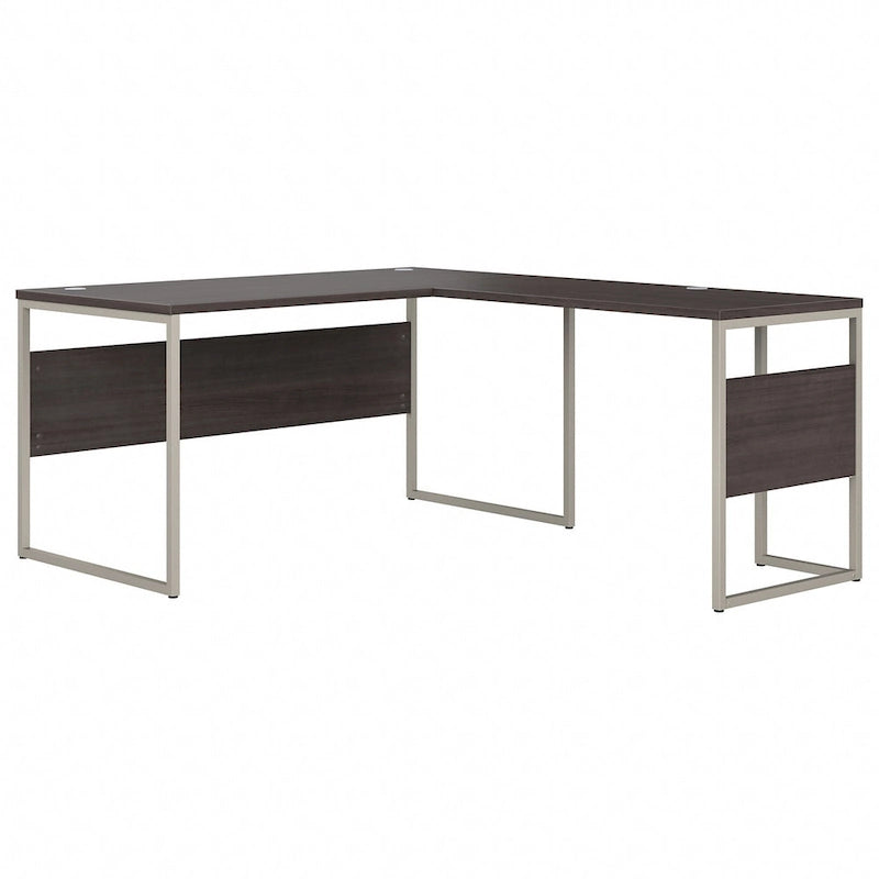 Bureau d'angle 60W x 30D avec pieds en métal