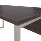 Bureau d'angle 60W x 30D avec pieds en métal