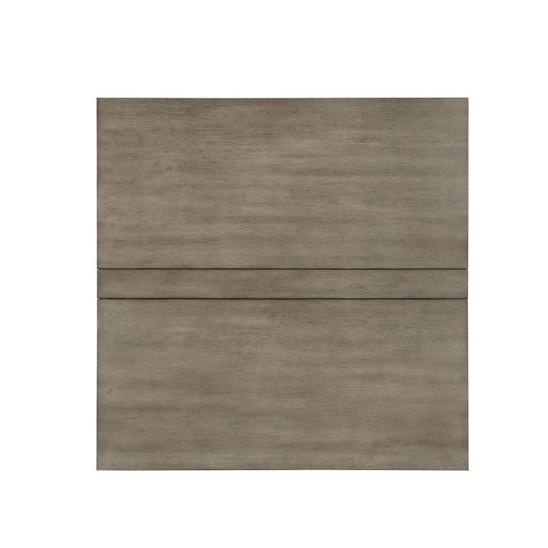 Table basse de rangement de 36 po en acacia et pin, style rustique