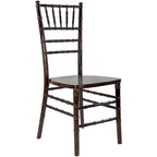Chaise Chiavari en bois – 18P x 15,75L x 36H