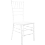 Chaise Chiavari en bois – 18P x 15,75L x 36H