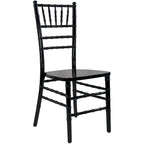 Chaise Chiavari en bois – 18P x 15,75L x 36H