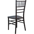 Chaise Chiavari en bois – 18P x 15,75L x 36H