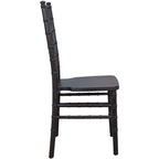 Chaise Chiavari en bois – 18P x 15,75L x 36H