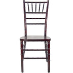 Chaise Chiavari en bois – 18P x 15,75L x 36H