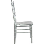Chaise Chiavari en bois – 18P x 15,75L x 36H