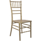 Chaise Chiavari en bois – 18P x 15,75L x 36H