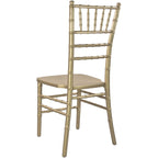 Chaise Chiavari en bois – 18P x 15,75L x 36H