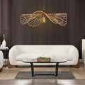 Canapé en tissu bouclette avec pieds en bois de 229,87 cm