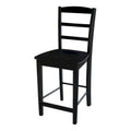 Tabouret de bar en bois massif