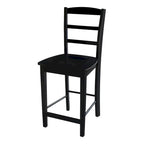 Tabouret de bar en bois massif