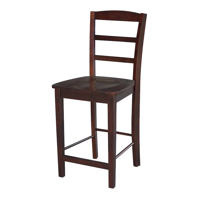Tabouret de bar en bois massif