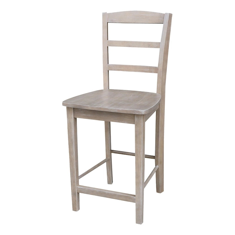 Tabouret de bar en bois massif