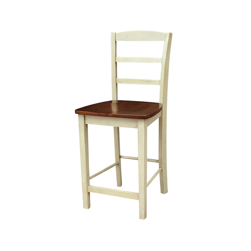 Tabouret de bar en bois massif