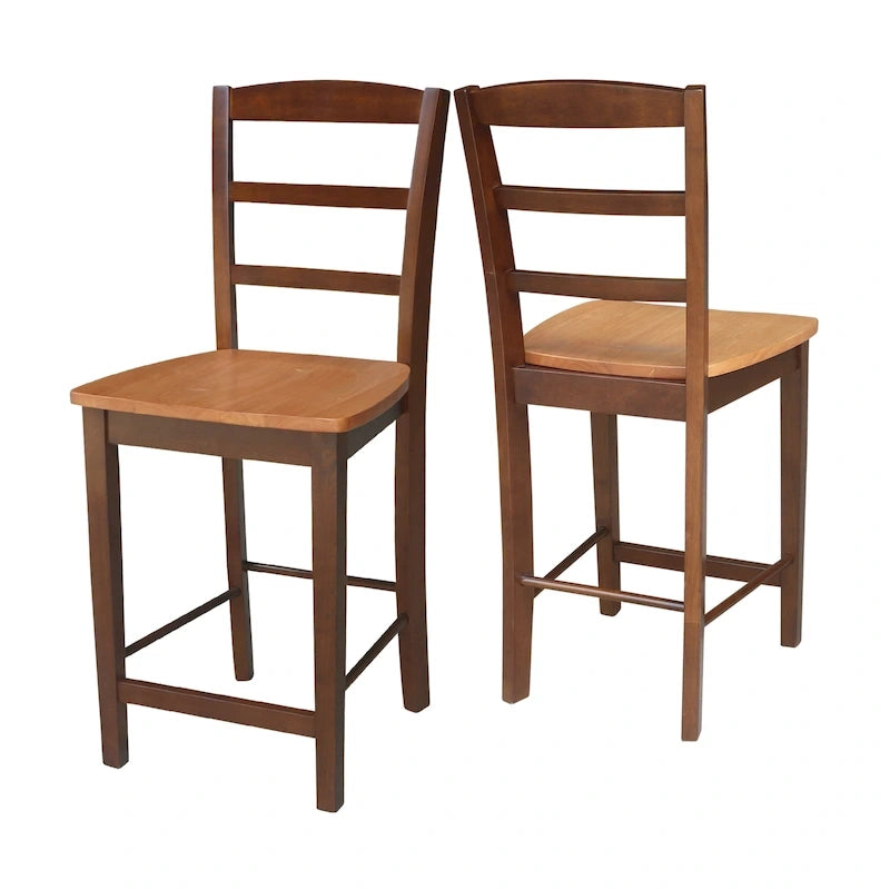 Tabouret de bar en bois massif