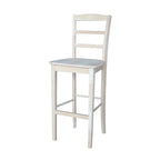 Tabouret de bar en bois massif
