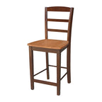 Tabouret de bar en bois massif
