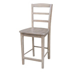 Tabouret de bar en bois massif