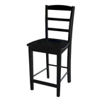 Tabouret de bar en bois massif