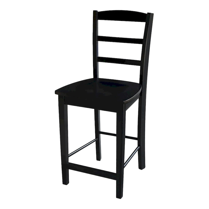 Tabouret de bar en bois massif