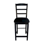 Tabouret de bar en bois massif