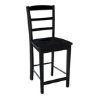 Tabouret de bar en bois massif