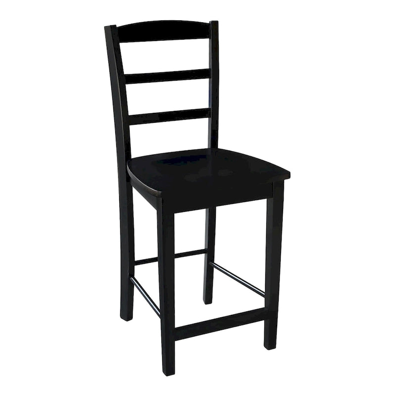 Tabouret de bar en bois massif