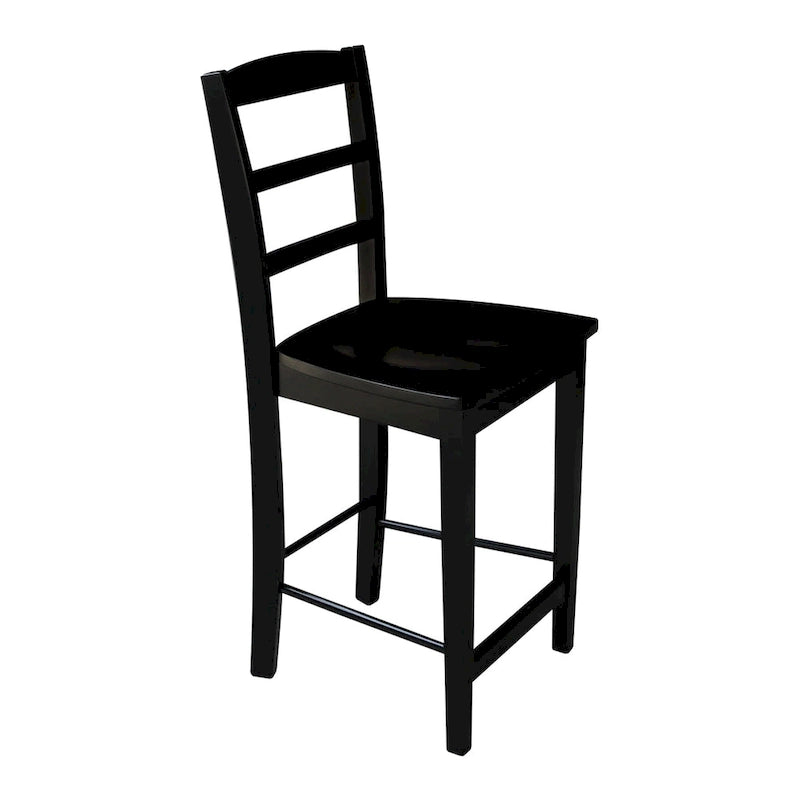 Tabouret de bar en bois massif