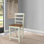 Tabouret de bar en bois massif