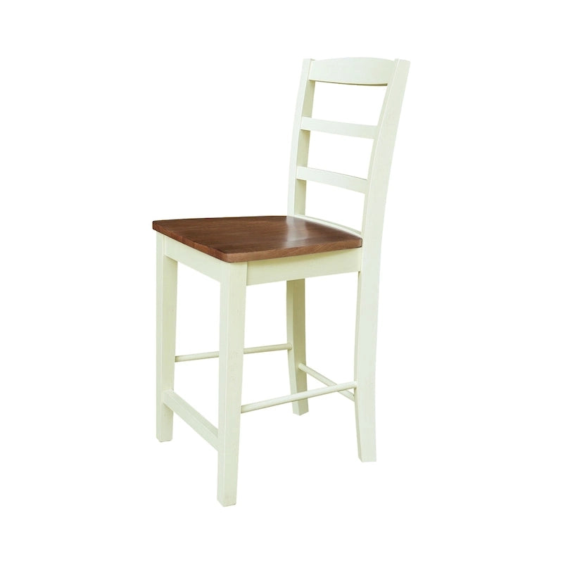 Tabouret de bar en bois massif