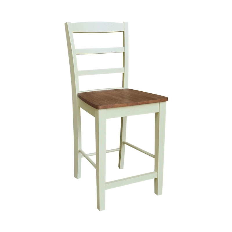Tabouret de bar en bois massif