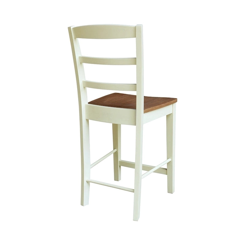 Tabouret de bar en bois massif
