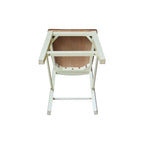 Tabouret de bar en bois massif