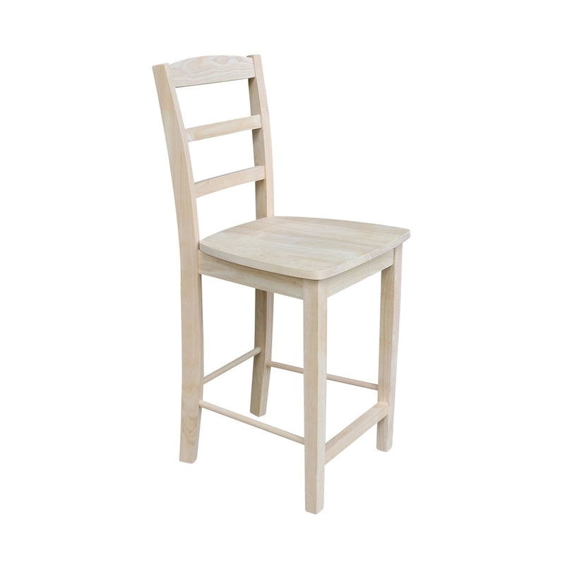 Tabouret de bar en bois massif