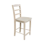 Tabouret de bar en bois massif