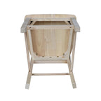 Tabouret de bar en bois massif