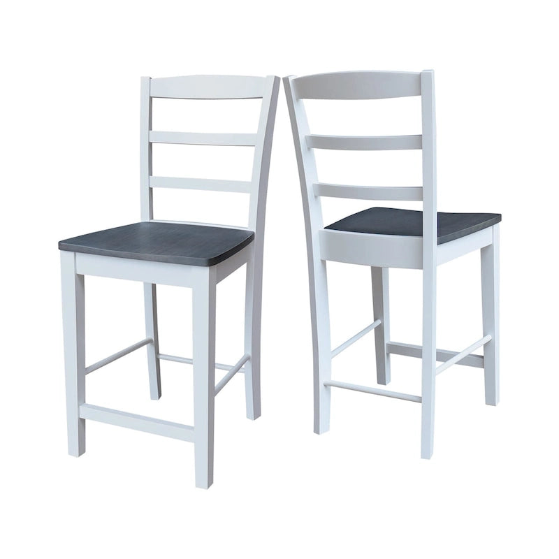 Tabouret de bar en bois massif