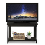 Meuble TV compact avec étagère inférieure