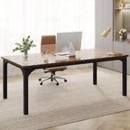Bureau de direction de 70,8 pouces, grand bureau d'ordinateur de bureau