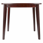 Table à manger en bois massif - Noyer, 34.02 x 34.02 x 29.33 pouces