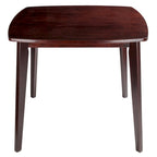 Table à manger en bois massif - Noyer, 34.02 x 34.02 x 29.33 pouces